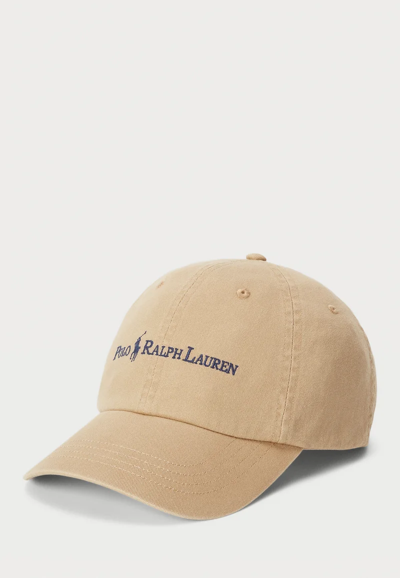 quality and quantity assured Polo Ralph Lauren COTTON TWILL BALL CAP UNISEX - Cap cafe tan Accessories Beanies, hats & caps Caps