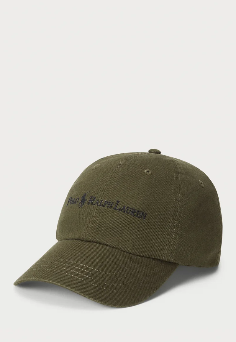 authentic quality Polo Ralph Lauren COTTON TWILL BALL CAP UNISEX - Cap armadillo Accessories Beanies, hats & caps Caps
