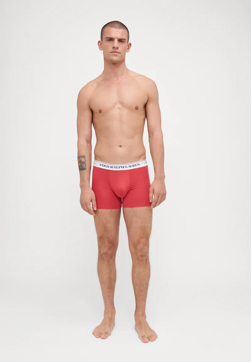 super quality Polo Ralph Lauren BRIEF 3 PACK - Pants black/blue/red Clothing Underwear & Socks Underpants Boxer shorts