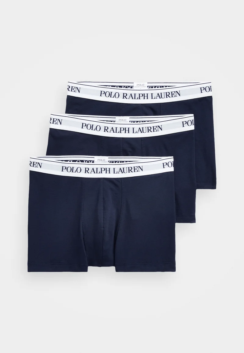 accessories Polo Ralph Lauren TRUNK 3 PACK - Pants dark blue Clothing Underwear & Socks Underpants Boxer shorts
