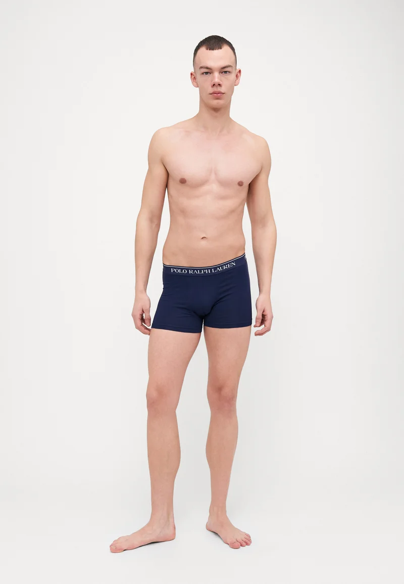 Big discount on sale Polo Ralph Lauren TRUNK 3 PACK - Pants navy/blue/khaki Clothing Underwear & Socks Underpants Boxer shorts