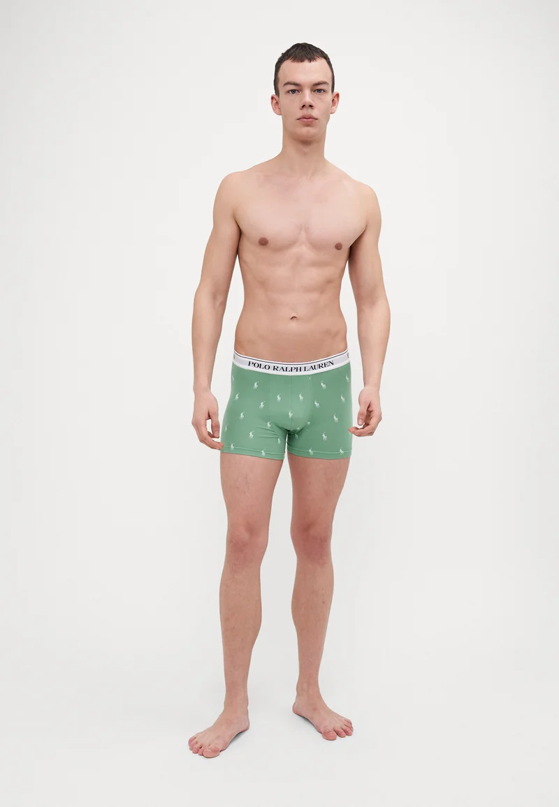 Discount Sale Polo Ralph Lauren TRUNK 3 PACK - Pants black/red/pistachio  Clothing Underwear & Socks Underpants Boxer shorts