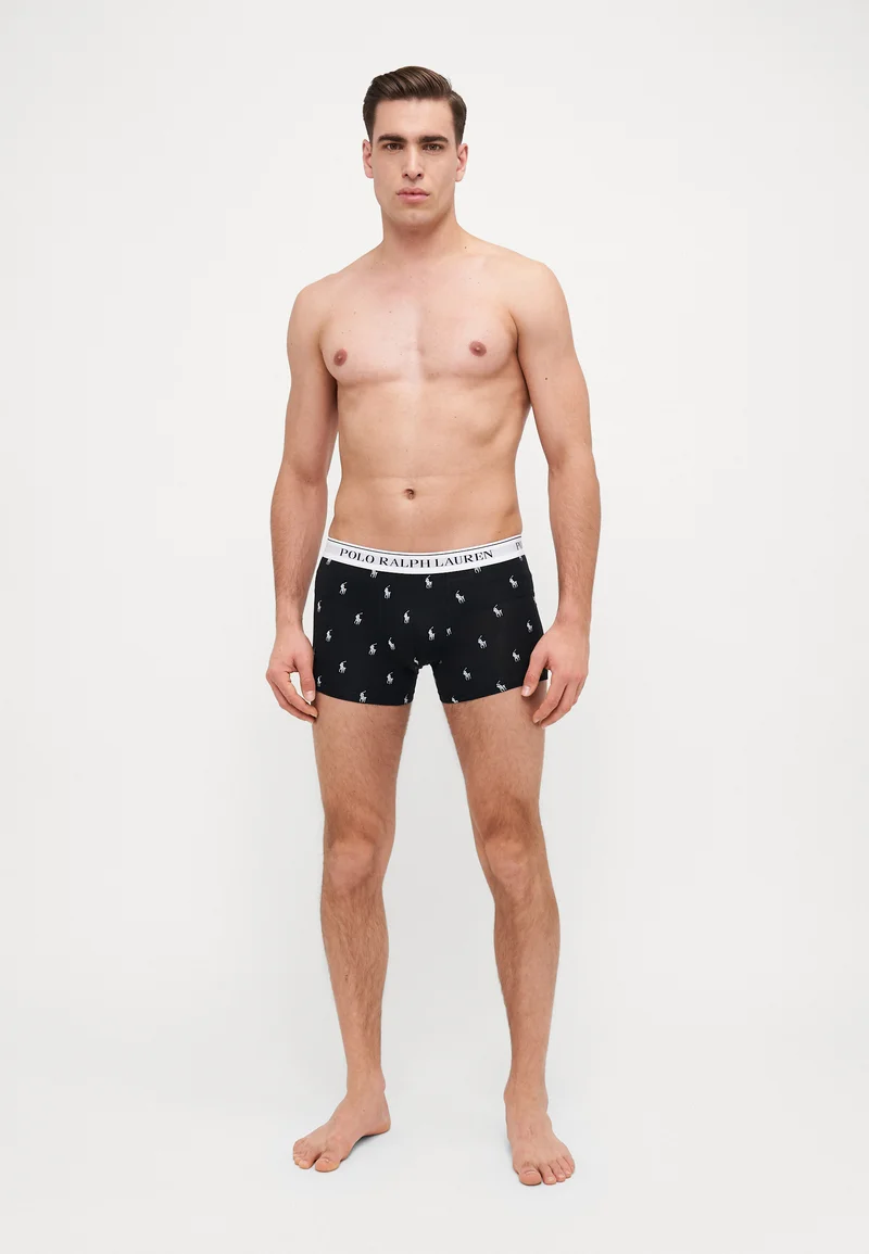 factory wholesale prices Polo Ralph Lauren TRUNK 5 PACK - Pants black/grey/white Clothing Underwear & Socks Underpants Boxer shorts