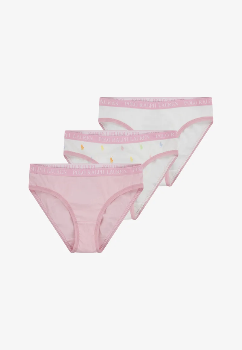 100% high Quality Guarantee Polo Ralph Lauren BRIEF 3 PACK - Briefs carmel pink Clothing Underwear & Nightwear Underwear Bras & bustiers