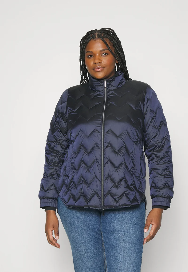 top brands Persona by Marina Rinaldi PACOS - Down jacket blu marino Clothing Jackets & Blazers Bomber Jackets