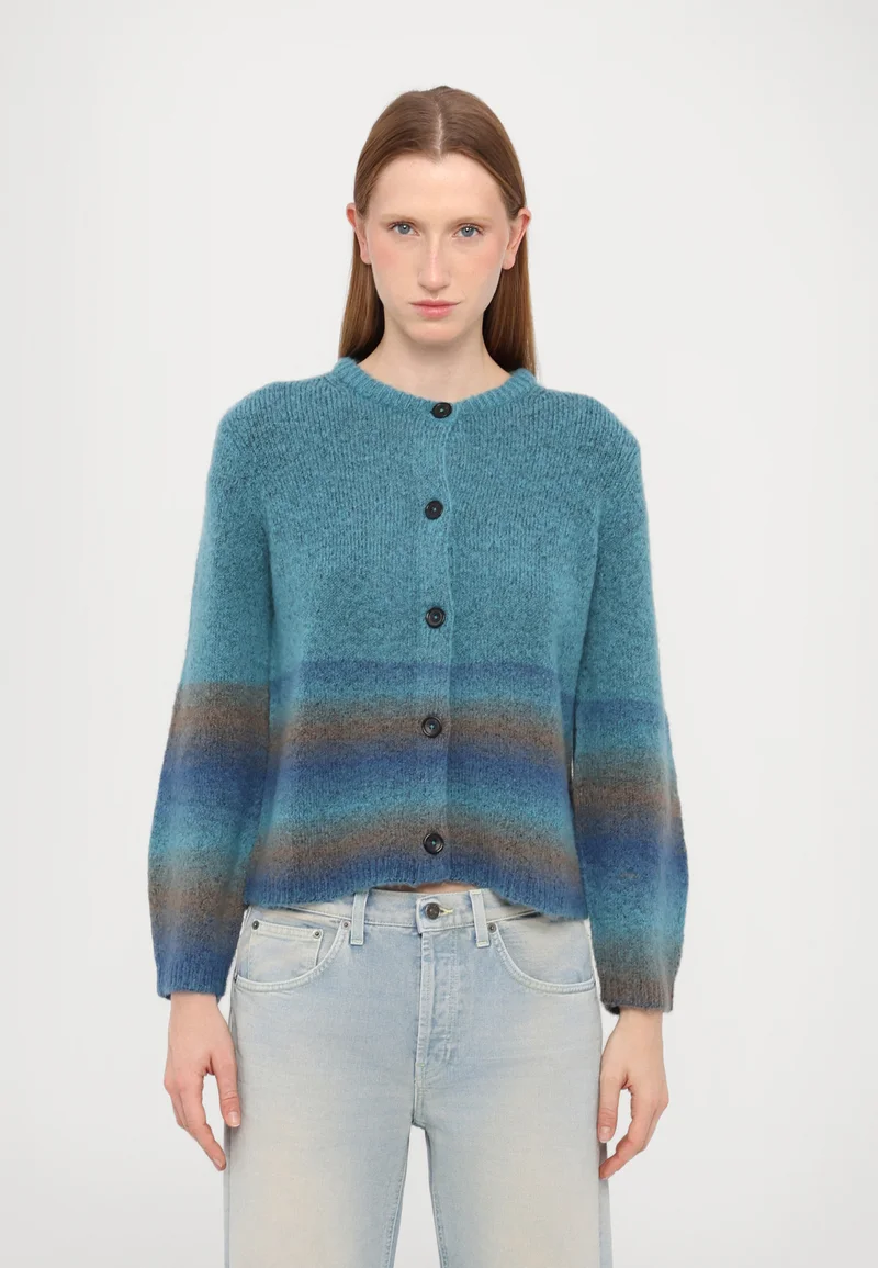 Clearance PS Paul Smith BUTTON THRU - Cardigan blue Clothing Knitwear & Cardigans Cardigans