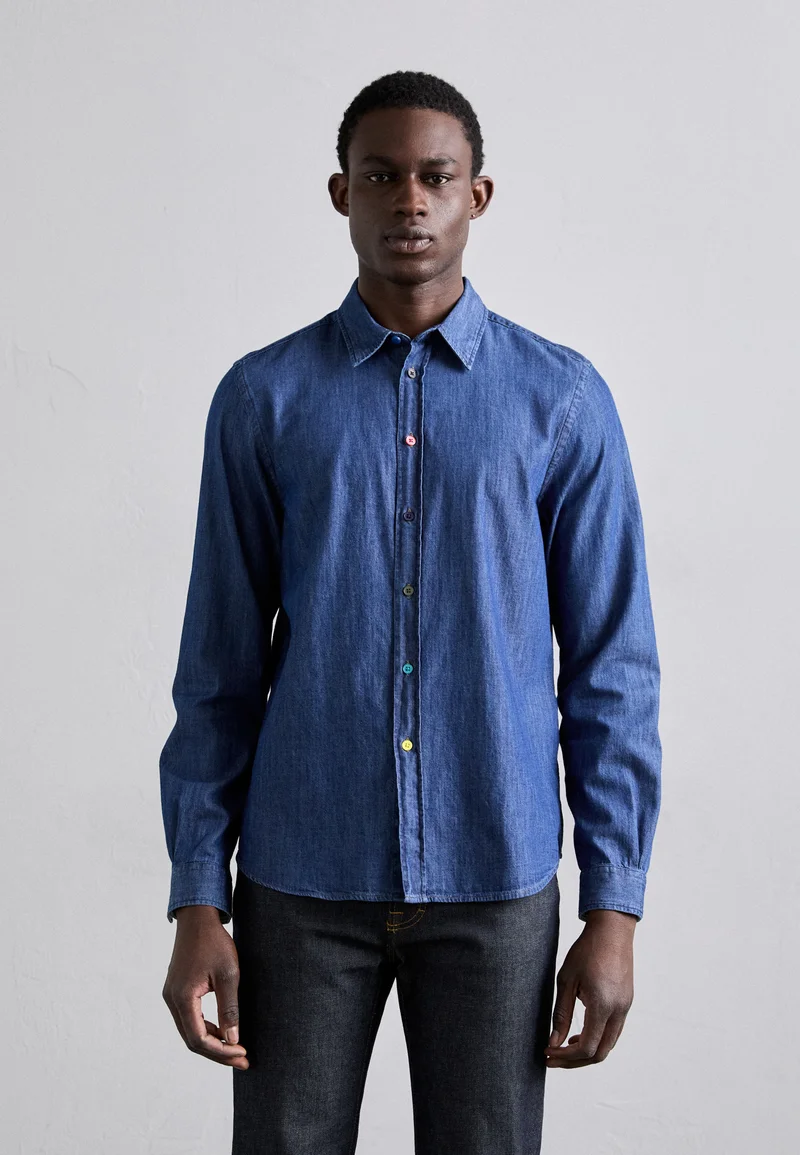 Quality Design PS Paul Smith TAILORED FIT SHIRT BUTTONS - Shirt blue Clothing Shirts Casual Shirts