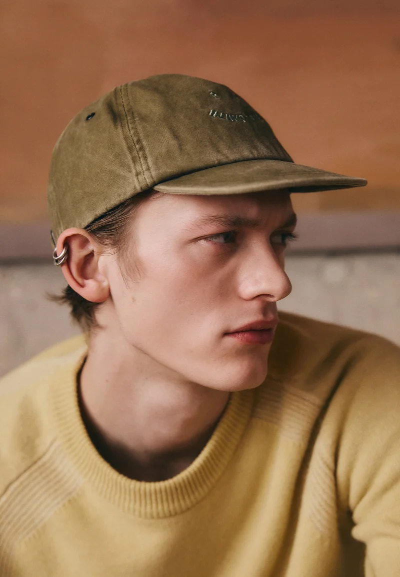 100% Genuine Paul Smith HAPPY UNISEX - Cap khaki Accessories Beanies, hats & caps Caps
