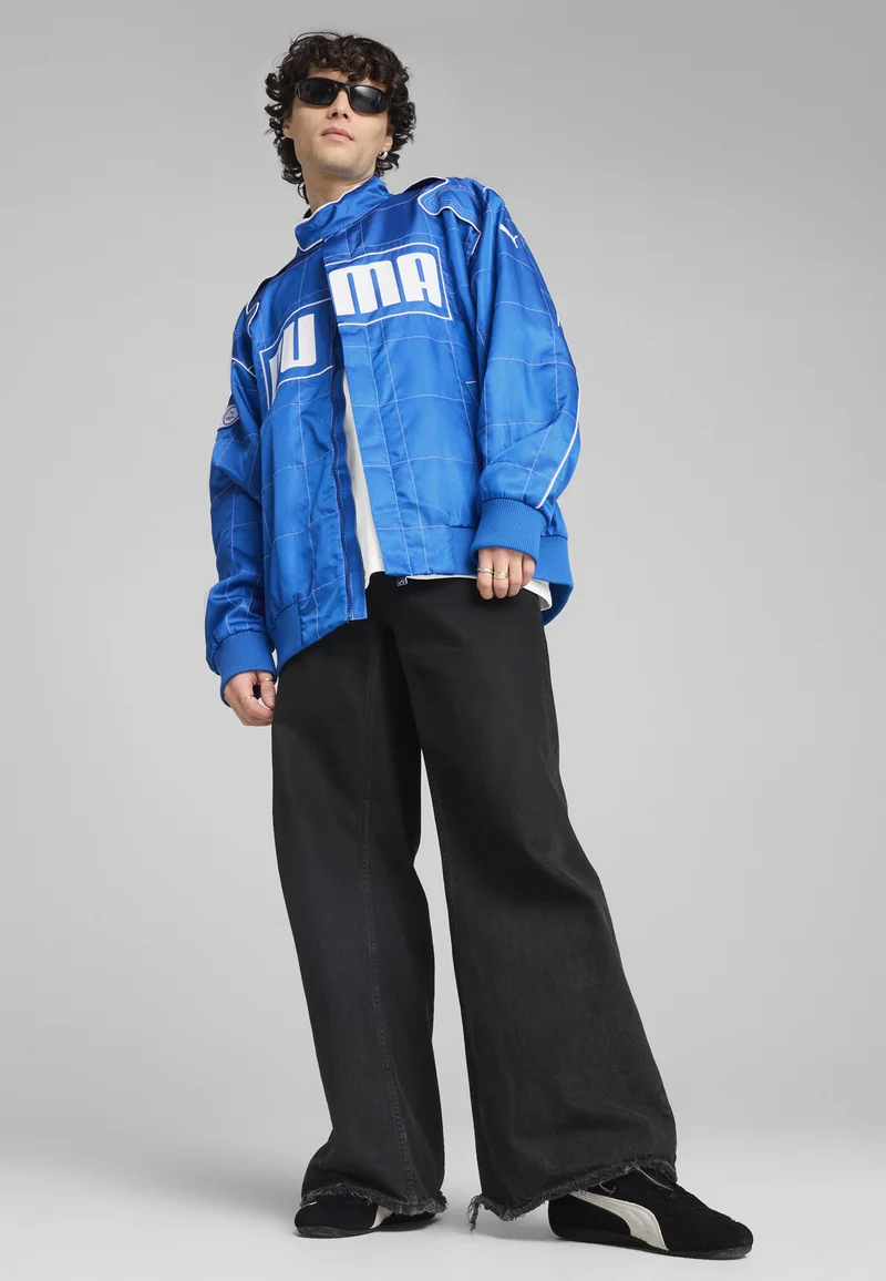 Discount Sale Puma ARCHIVE SEASONAL RELAXED RACER JACKET UNISEX - Bomber Jacket team royal Streetwear Clothing Jackets, Gilets & Blazers Bomber Jackets
