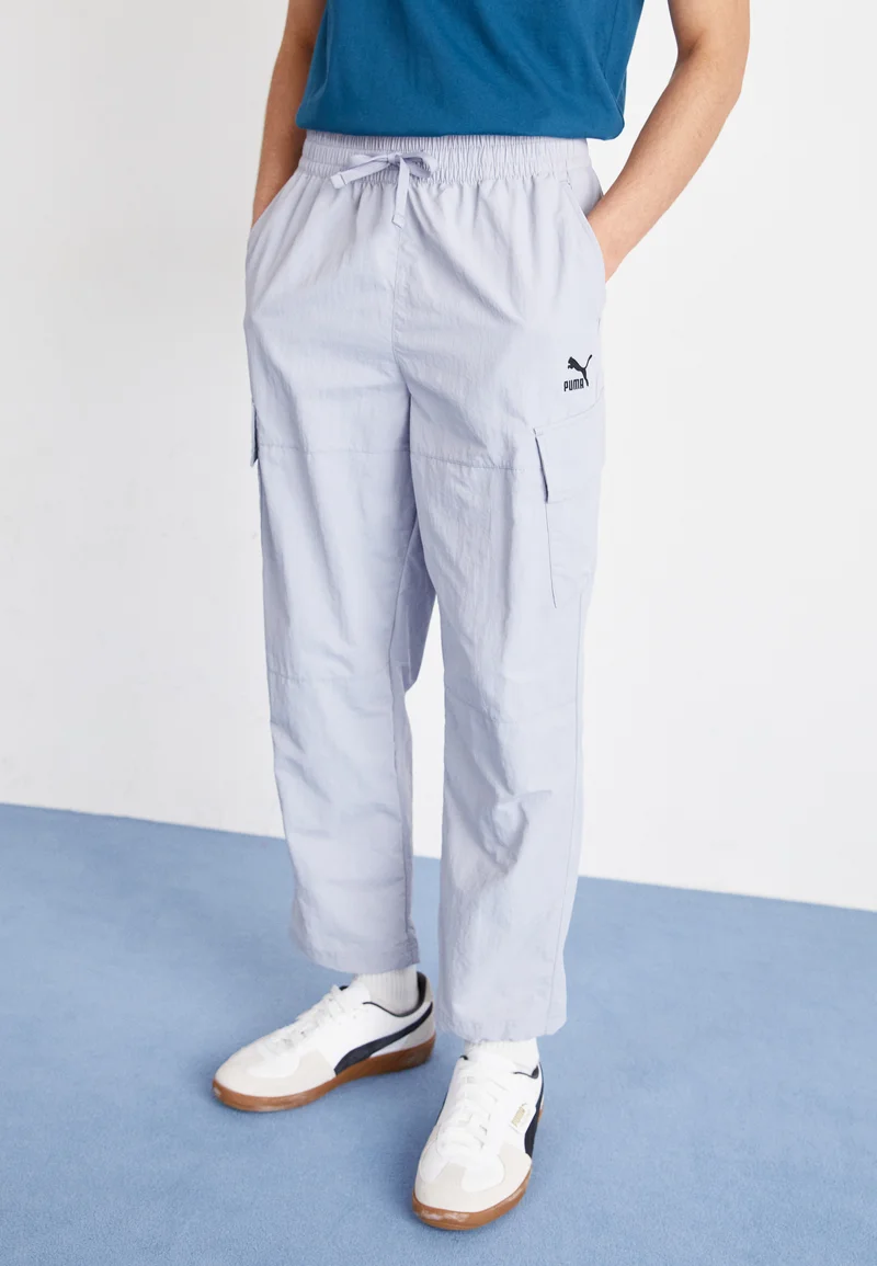 fabulous collection Puma CLASSICS - Cargo trousers gray fog Streetwear Sale Streetwear Clothing Swimwear Cargo Trousers