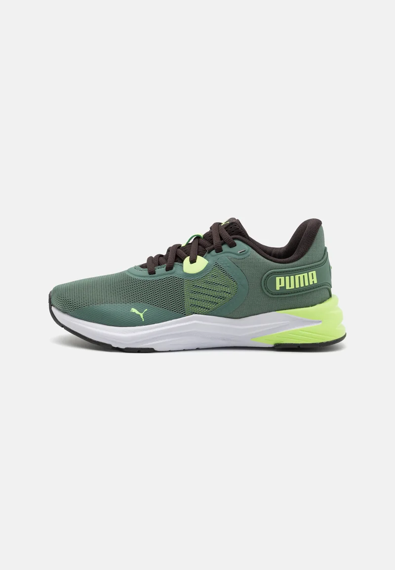 sale retailer Puma DISPERSE XT 3 UNISEX - Training shoe eucalyptus/flat dark gray/fizzy apple Sport Sale Shoes Boots