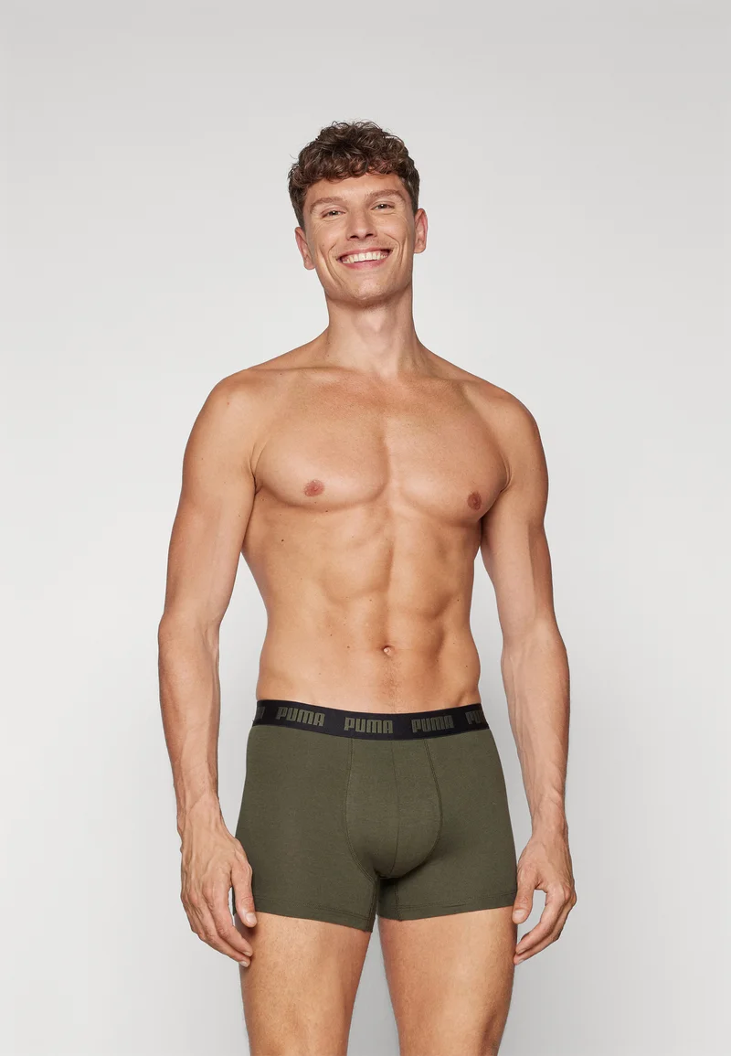 reliable reputation Puma MEN EVERYDAY BOXER 3 PACK - Pants forest night Clothing Underwear & Socks Underpants Boxer shorts
