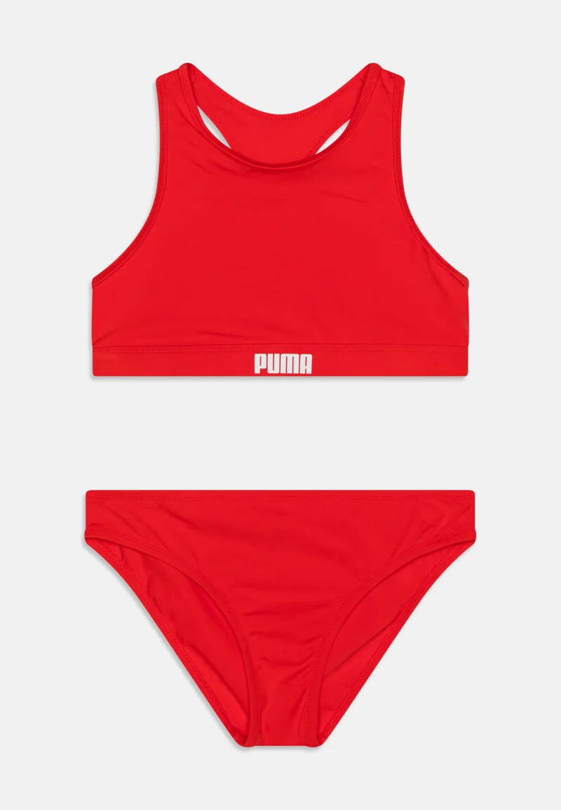where can i buy Puma SWIM GIRLS RACERBACK - Bikini red Clothing Swimwear Bikinis