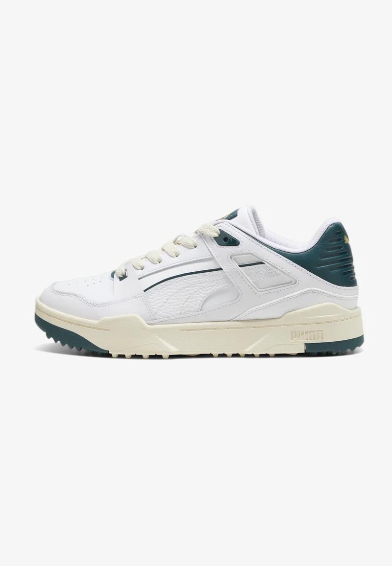 popular stores Puma Golf SLIPSTREAM G - Golf shoes white/varsity green Sport Sale Shoes Boots