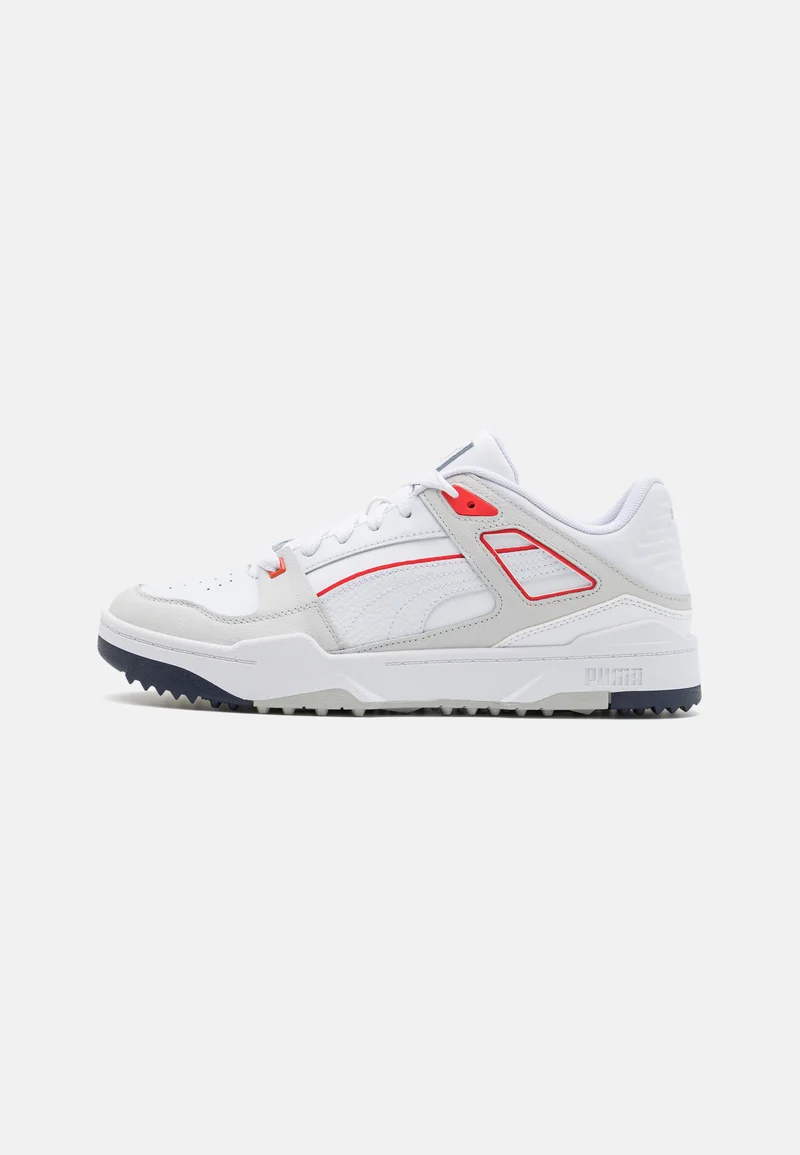 cheapest online price Puma Golf SLIPSTREAM G - Golf shoes white/deep navy Sport Sale Shoes Boots