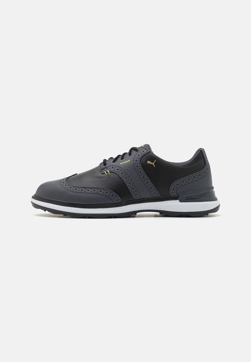 UK Discount Online Sale Puma Golf AVANT WINGTIP - Golf shoes strong gray/black Sport Sale Shoes Boots