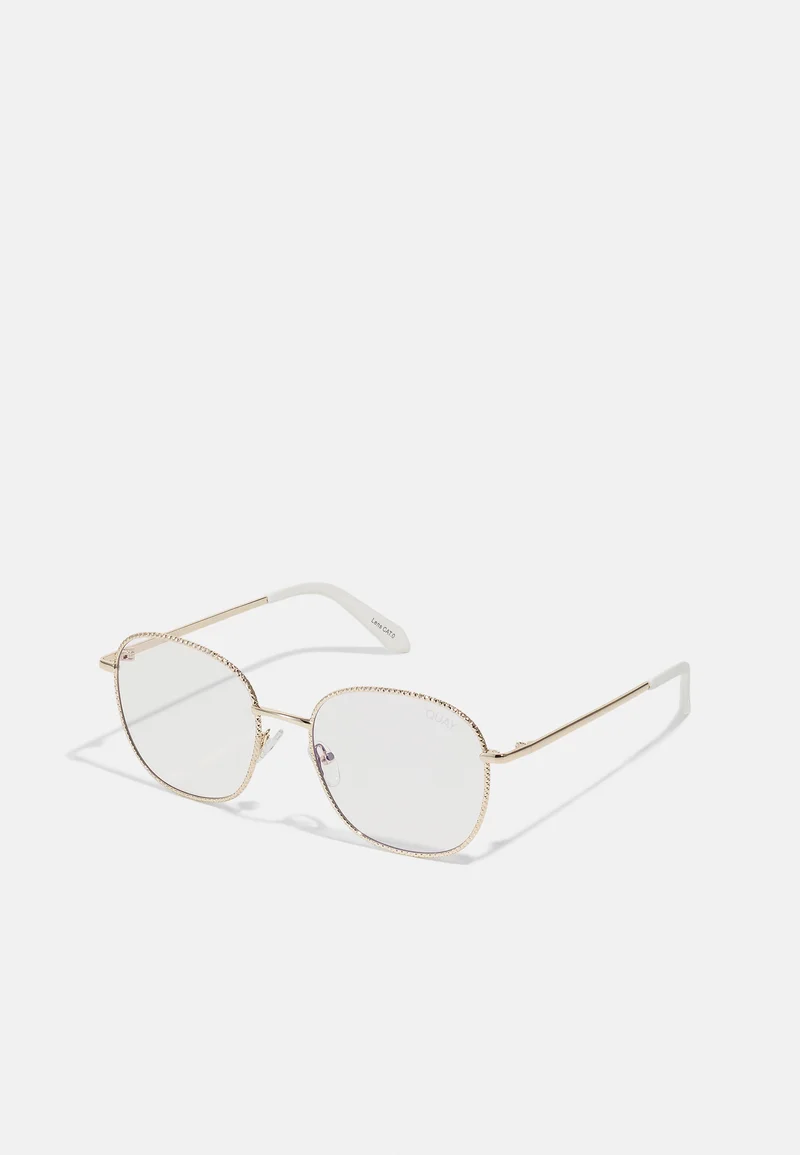 Top Designer Collections QUAY AUSTRALIA JEZABELL TEXTURE BLUE LIGHT - Blue light glasses gold-coloured Accessories Blue-light glasses