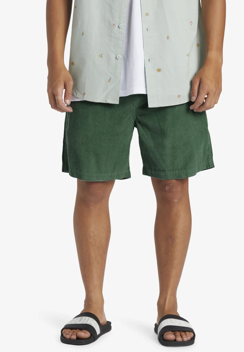 utterly stylish Quiksilver TAXER  - Shorts green Streetwear Sale Streetwear Clothing Swimwear Casual Shorts