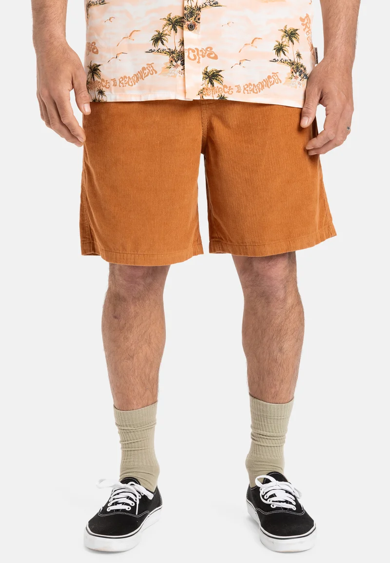 prestigious Quiksilver TAXER  - Shorts brown Clothing Casual Shorts