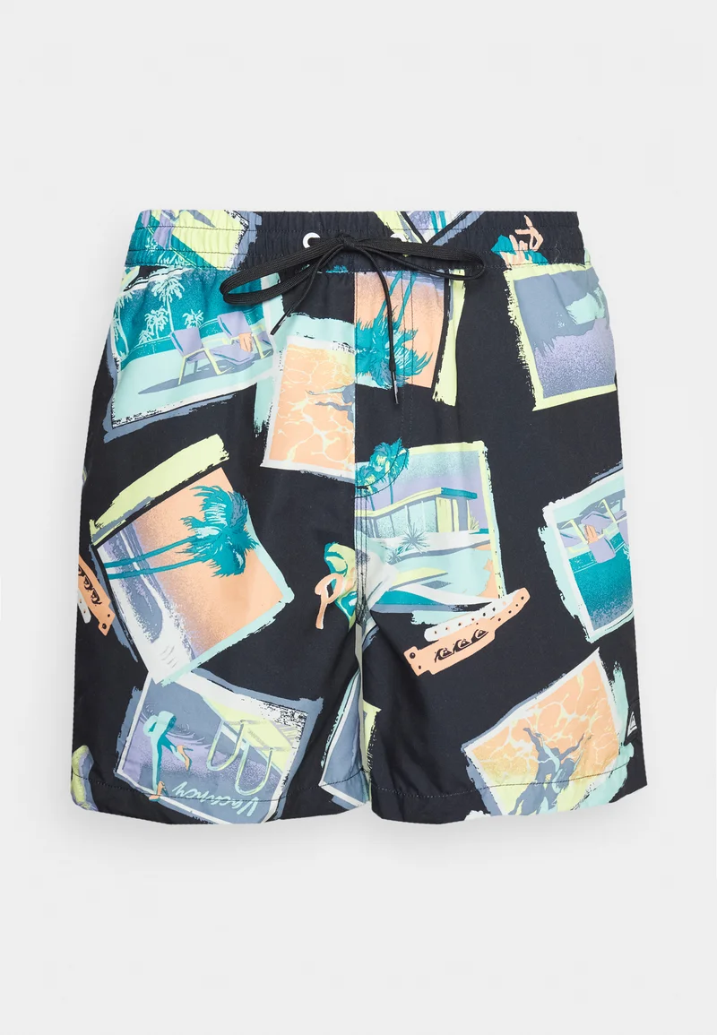 wholesale price Quiksilver Swimming shorts - black Clothing Sale Sportswear Underwear & baselayers Board shorts