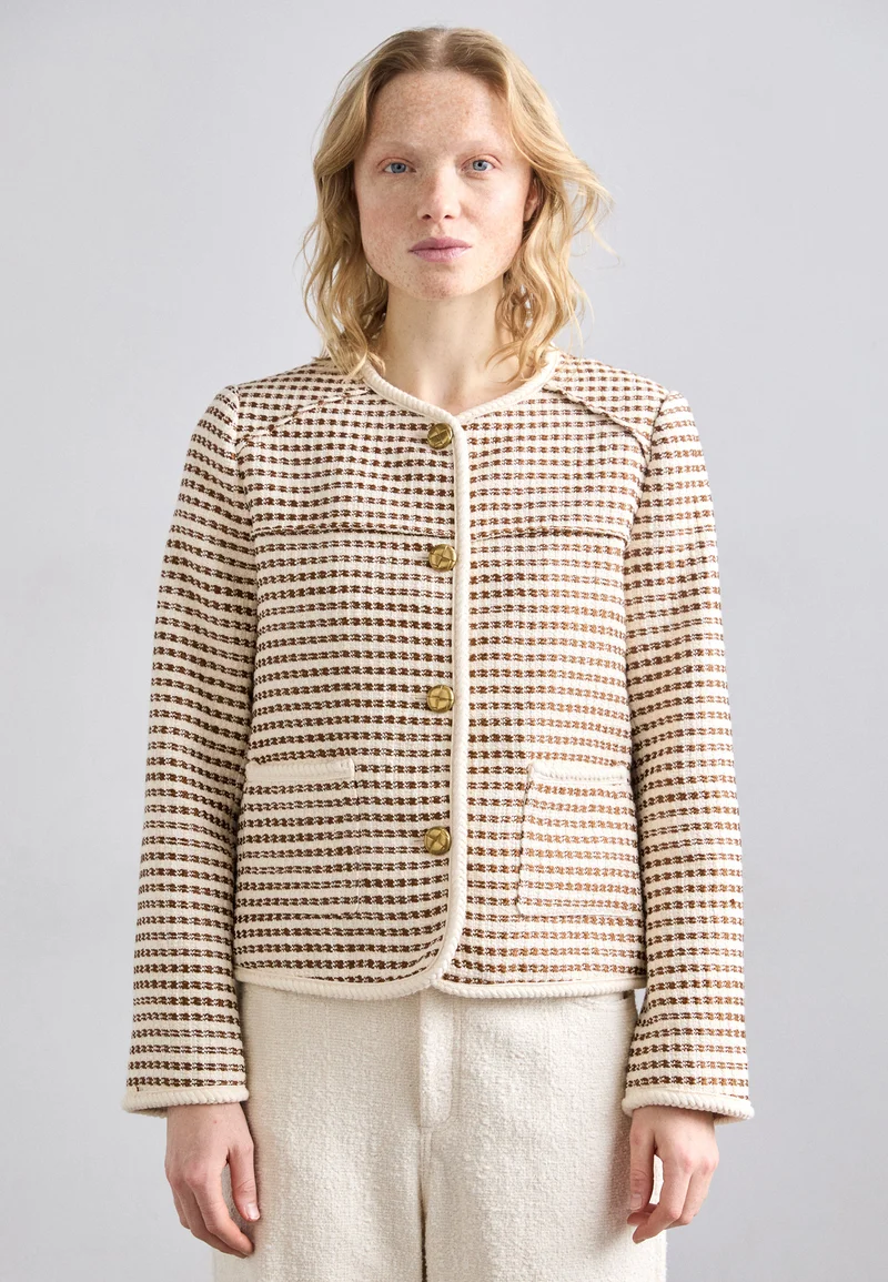 luxuriant in design rag & bone MIRABELLE JACKET - Blazer ivory Clothing Jackets & Blazers Blazers