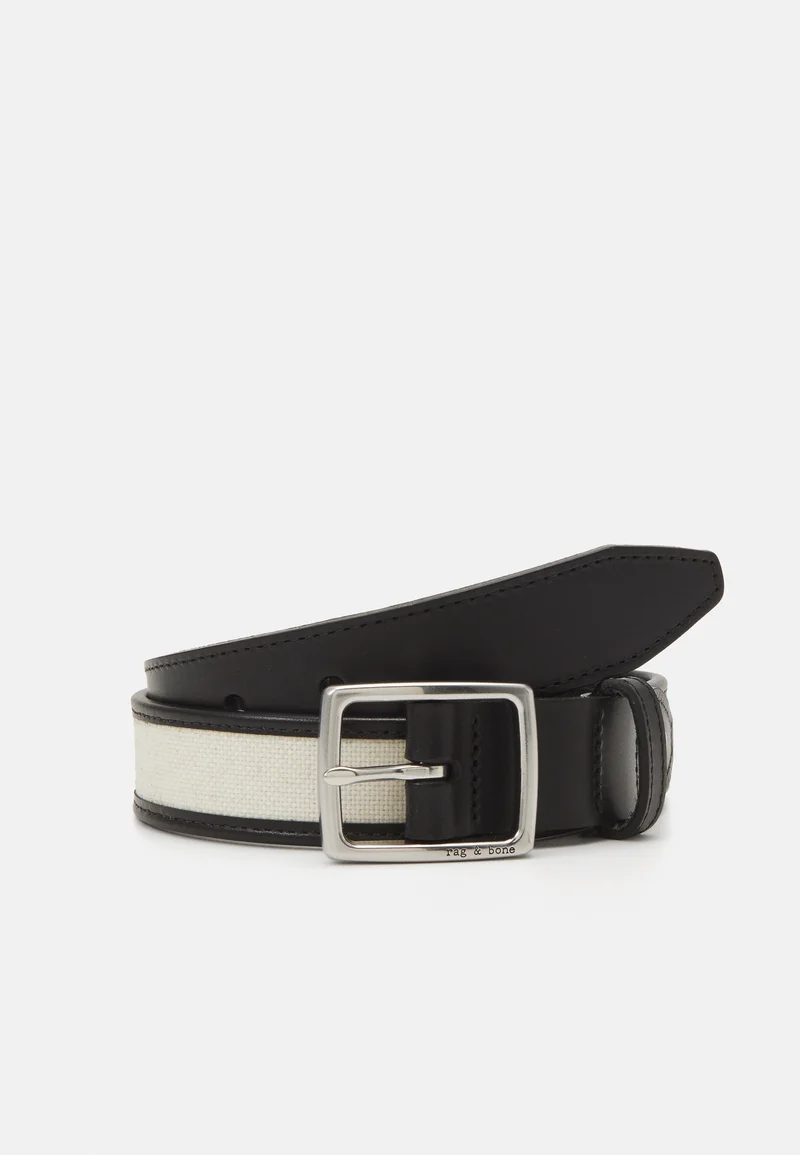 Authentic rag & bone BOYFRIEND BELT - Belt black Accessories Sale Belts Braided belt
