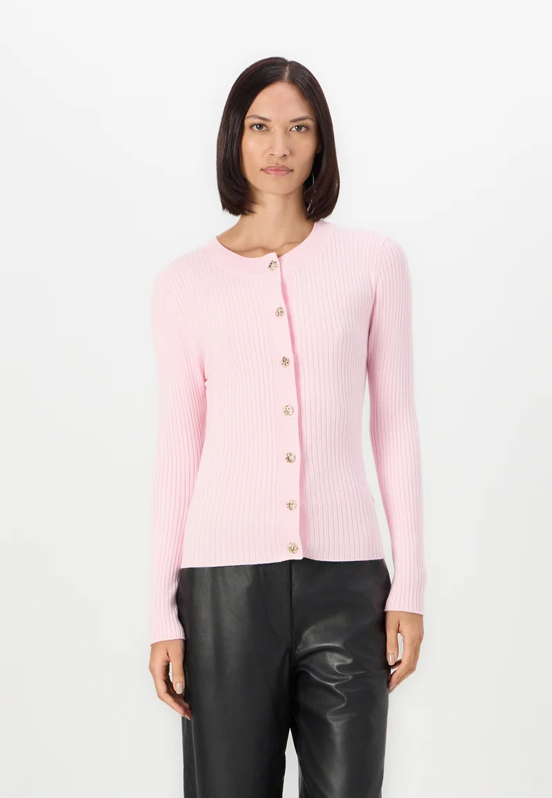 wholesale dealer Rue de Femme CARDIGAN - Cardigan salmon rose Clothing Knitwear & Cardigans Cardigans