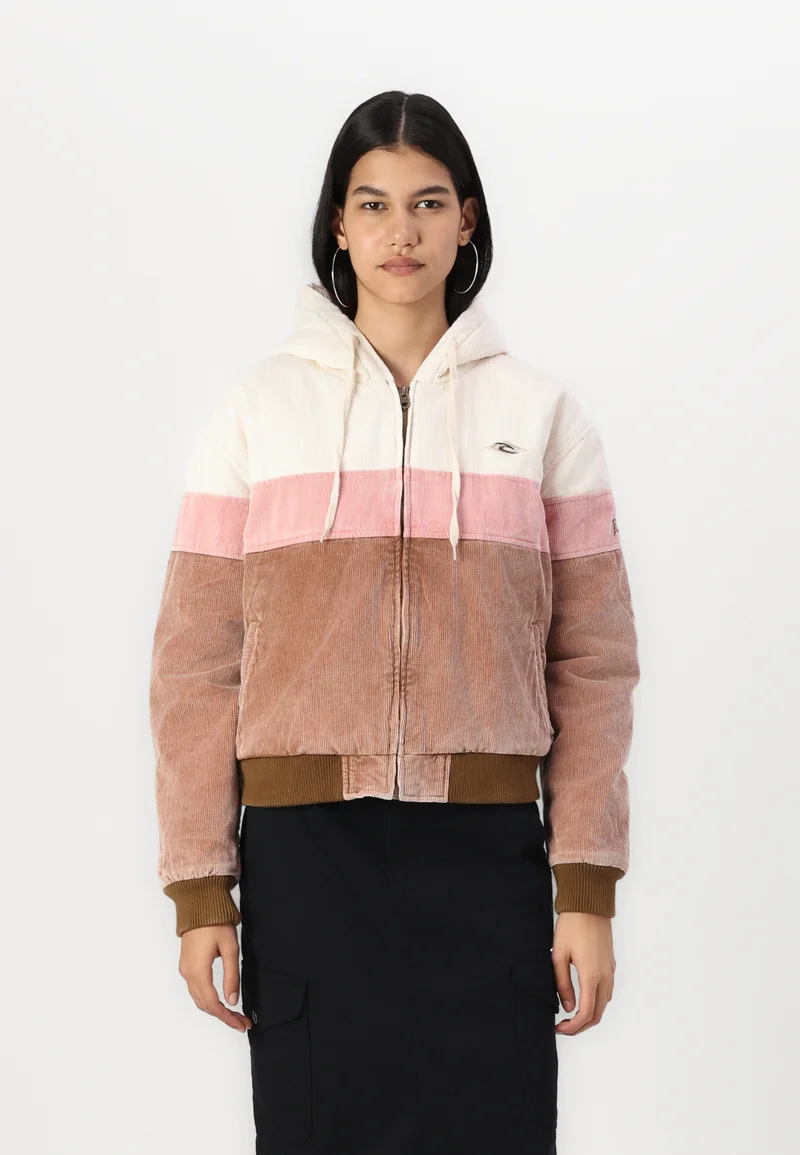 Big discount on sale Rip Curl HEAT JACKET - Bomber Jacket natural Clothing Jackets & Blazers Bomber Jackets