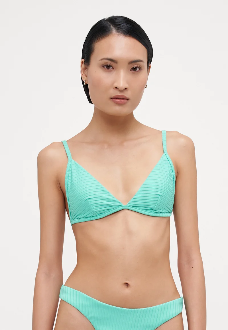 complete in specifications Rip Curl PREMIUM SURF FIXED TRI - Bikini top aqua Clothing Swimwear Bikinis Bikini sets