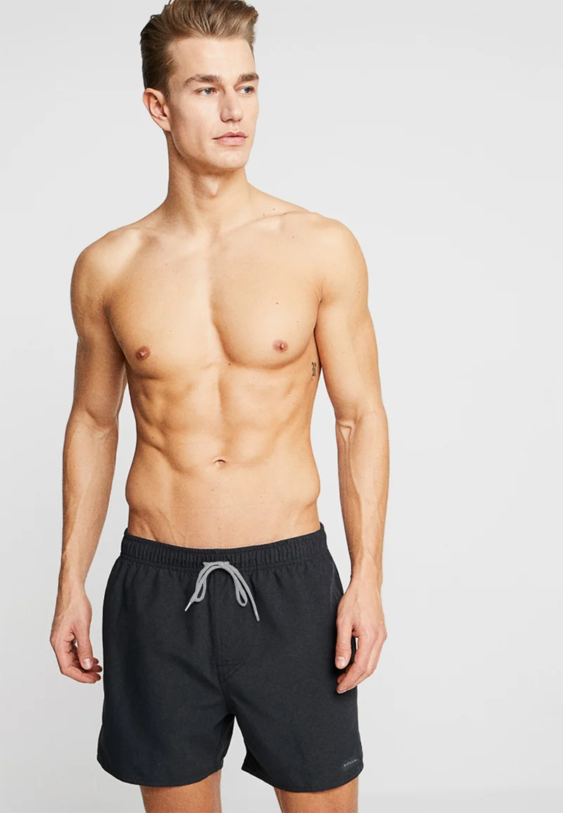 Outlet on Sale Rip Curl OFFSET VOLLEY - Swimming shorts black Clothing Swimwear Swim trunks Briefs