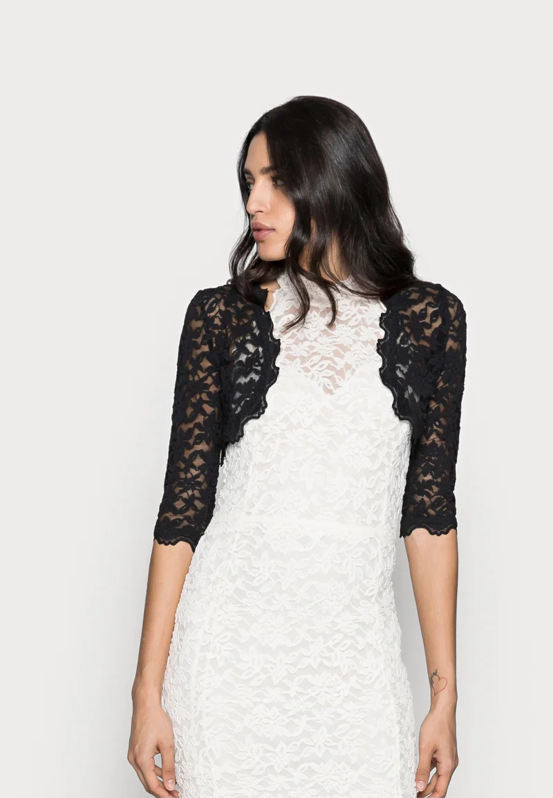 Outlet Online Rosemunde BOLERO - Cardigan black Clothing Knitwear & Cardigans Cardigans