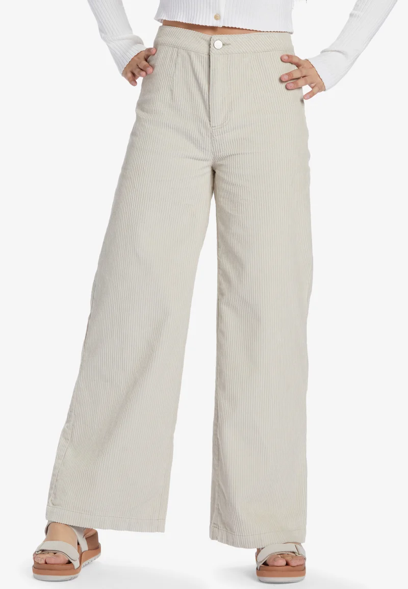 reliable reputation Roxy KIM - Trousers grey Streetwear Sale Streetwear Clothing Socks Casual Trousers