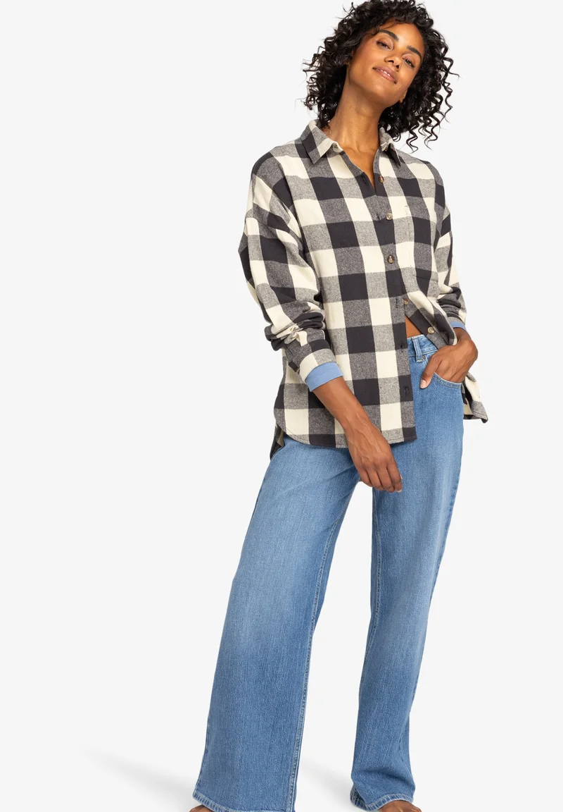 Huge Discount Roxy LETS GET AWAY  - Button-down blouse kta Streetwear Sale Streetwear Clothing Socks Blouses