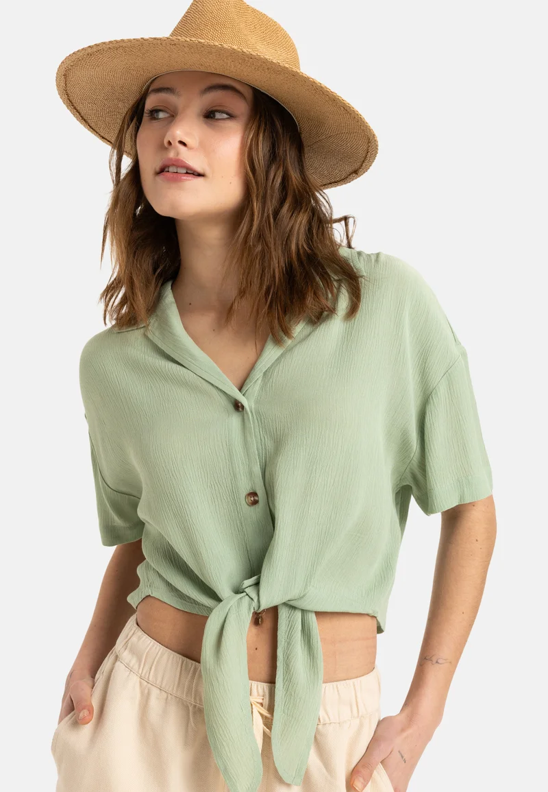 Discount Roxy SALTY SWEET  - Button-down blouse ghz Streetwear Clothing Shirts & Blouses Blouses