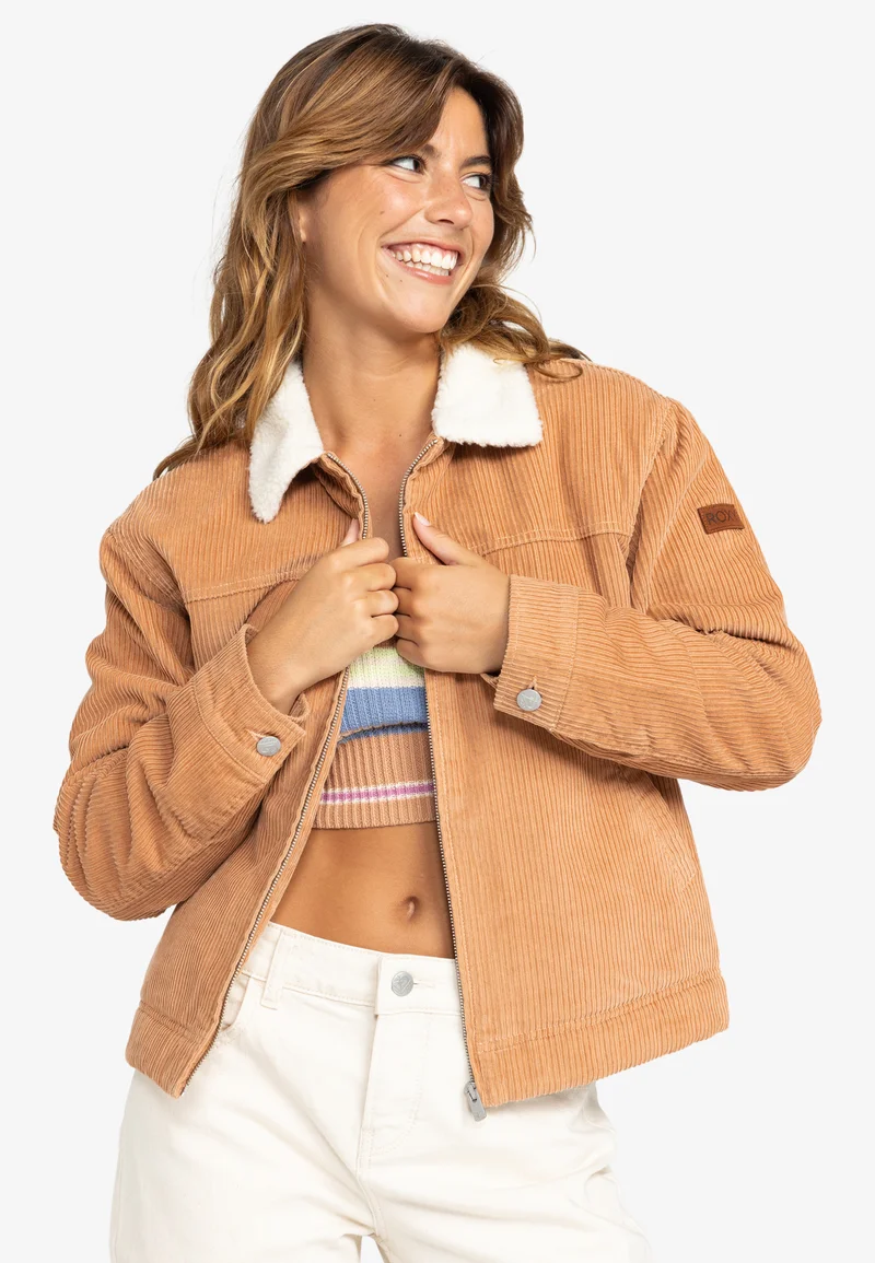 Clearance Prices Roxy DESERT SPIRIT - Light jacket camel Clothing Jackets & Blazers Bomber Jackets