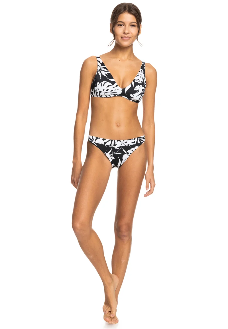 Fantastic savings Roxy LOVE THE OCEANA - Bikini top anthracite  Streetwear Sale Streetwear Clothing Socks Bikinis