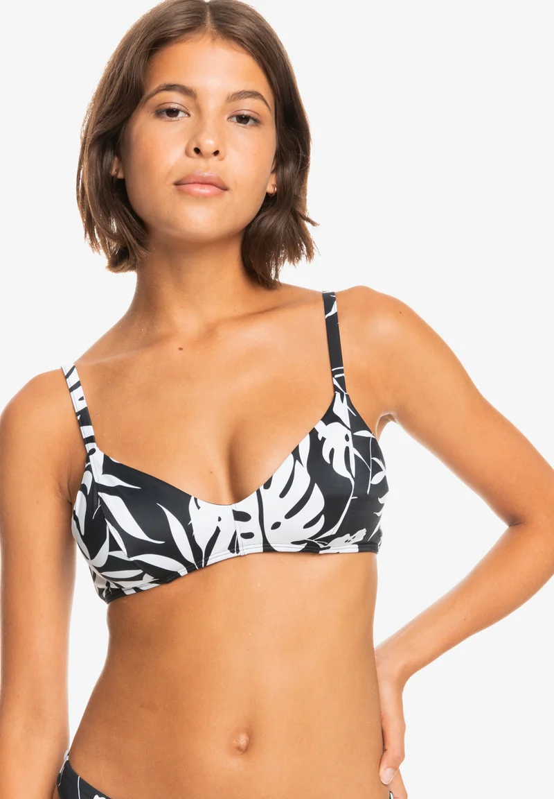 100% high Quality Guarantee Roxy LOVE THE PERFECT - Bikini top anthracite surf trippin bico s Clothing Swimwear Bikinis Bikini sets