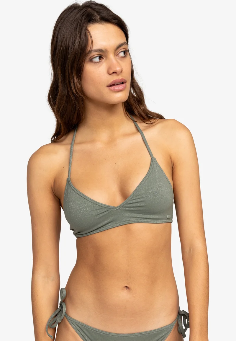 Wholesale Online USA Roxy Bikini top - green Streetwear Sale Streetwear Clothing Socks Bikinis