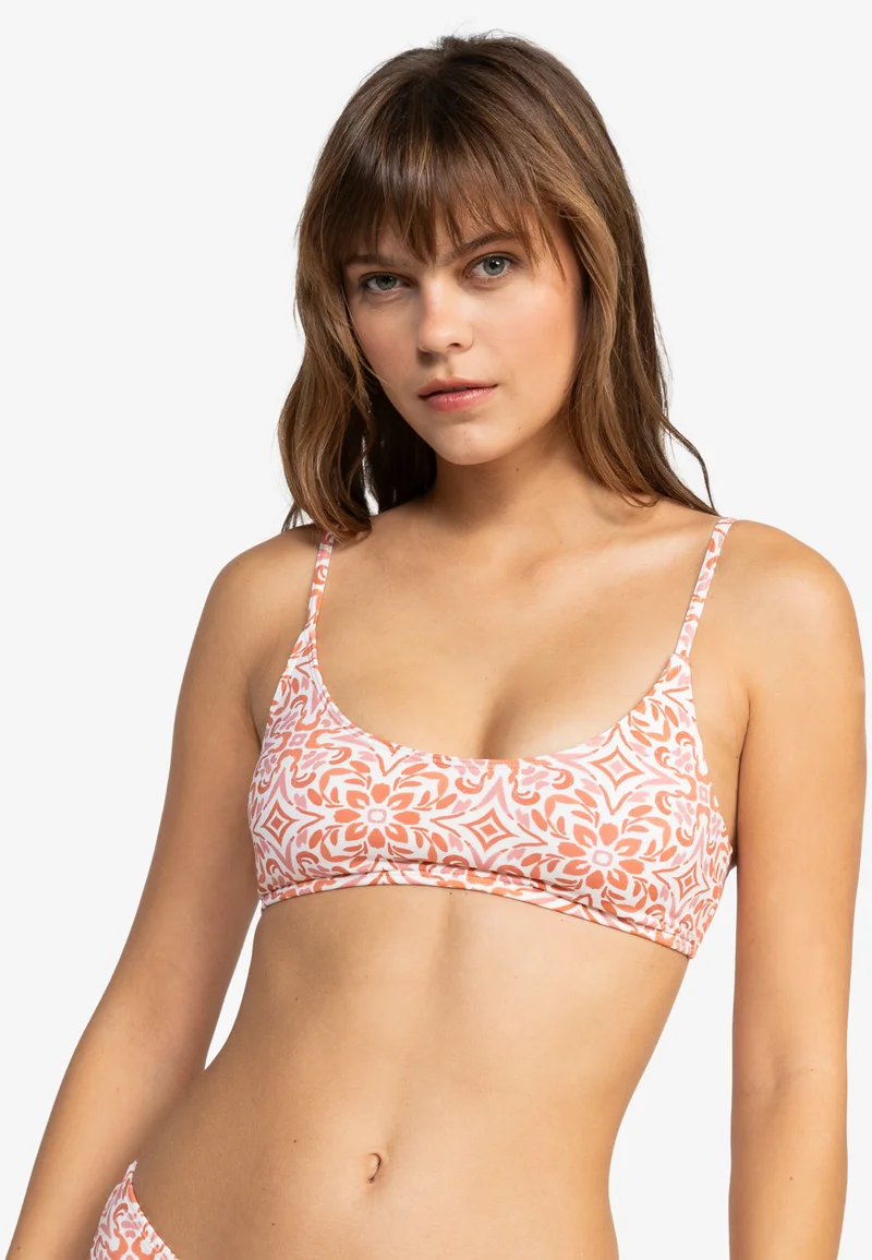 Biggest Discount Roxy FRESCO TILE - Bikini top wbp Clothing Swimwear Beach accessories Bikini tops