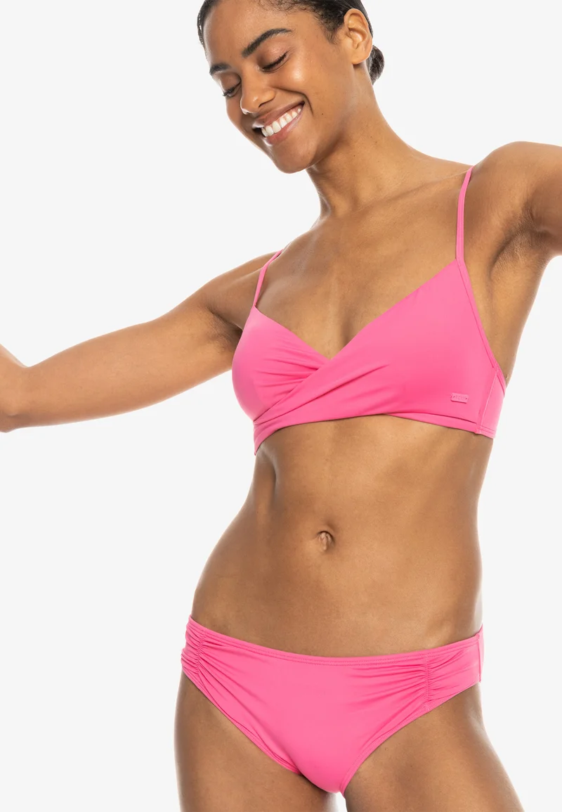 Hot Sale Roxy CLASSICS WRAP SET - Bikini pink Clothing Swimwear Beach accessories Bikini sets