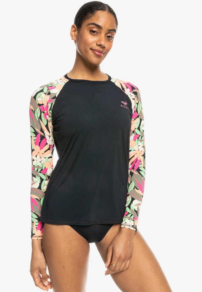 complete in specifications Roxy Bikini top - black, multi-coloured Streetwear Sale Streetwear Clothing Socks Bikinis