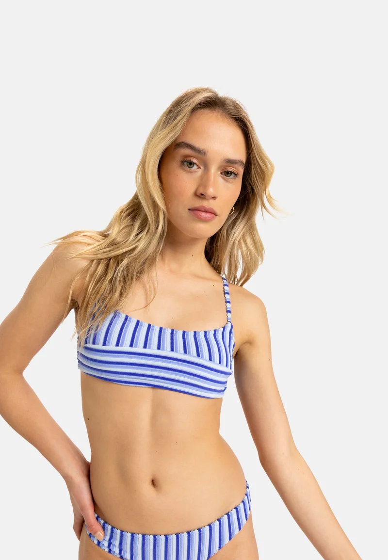 luxurious Collection Roxy Bikini top - blue Clothing Swimwear Bikinis Bikini sets
