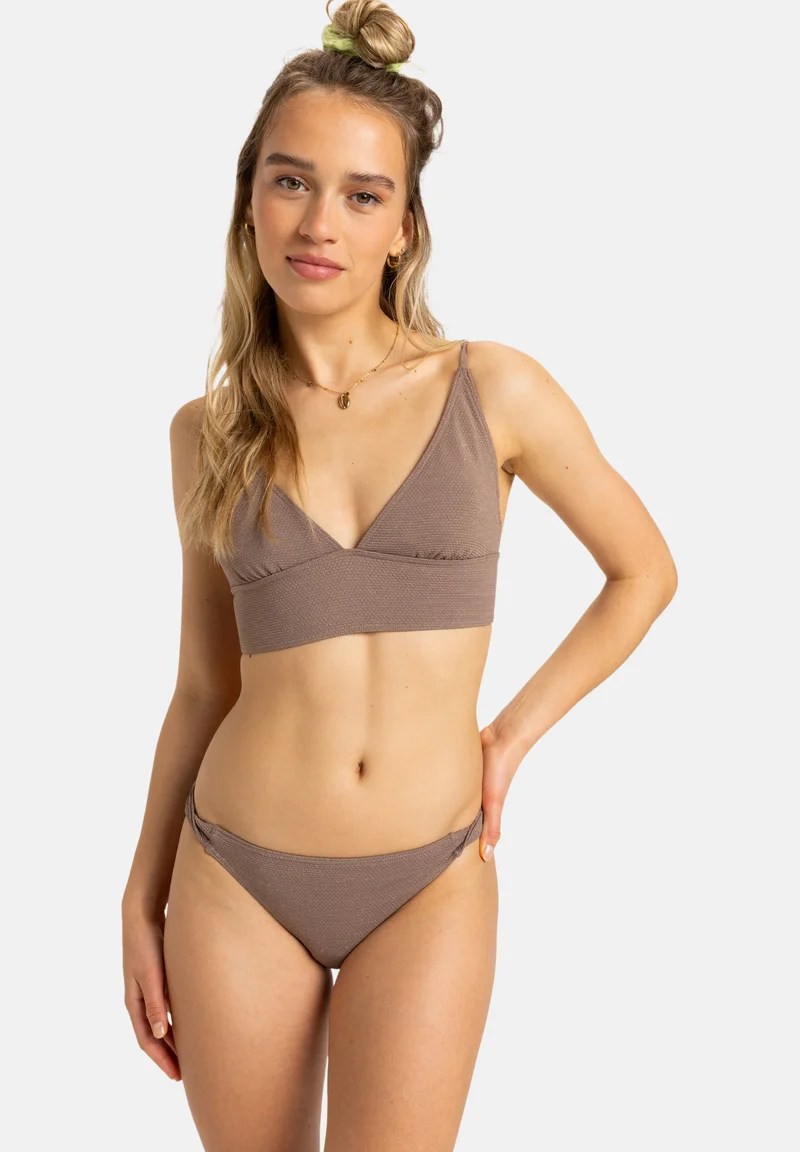 prestigious Roxy LASCA - Bikini bottoms deep taupe Clothing Swimwear Bikinis Bikini sets