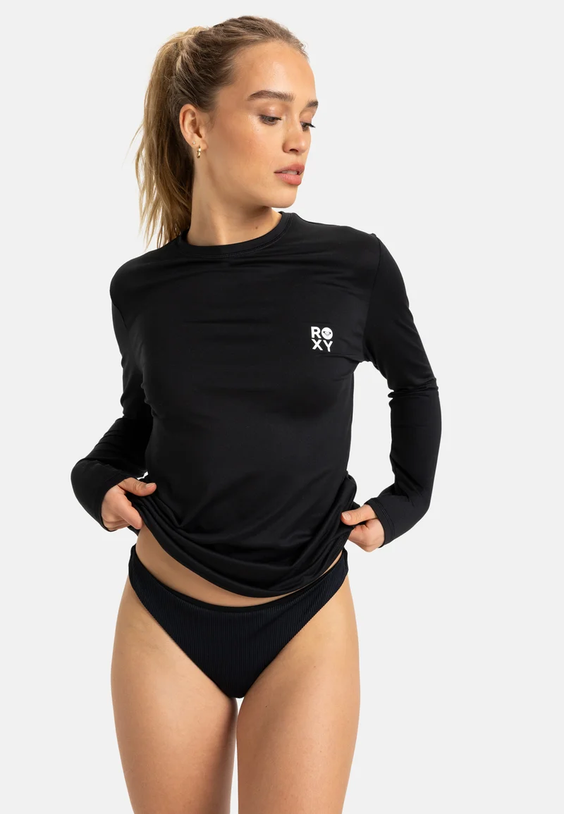 USA Sale Online Store Roxy HAPPY WAVES - LANGÄRMLIGES Bikini top kvj Streetwear Clothing Swimwear Beach accessories Bikini tops