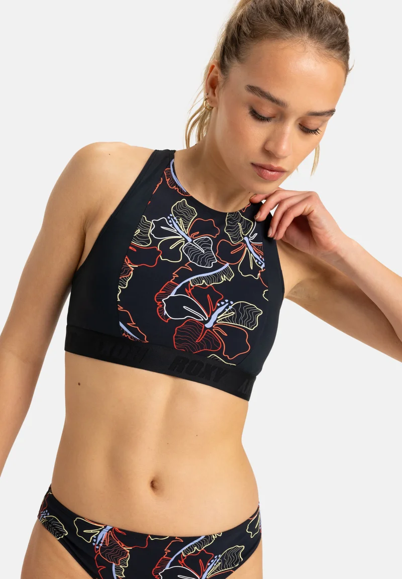 Save up to 80% Roxy ACTIVE - MIT VOLLER BEDECKUNG Bikini top xknn Streetwear Clothing Swimwear Beach accessories Bikini tops
