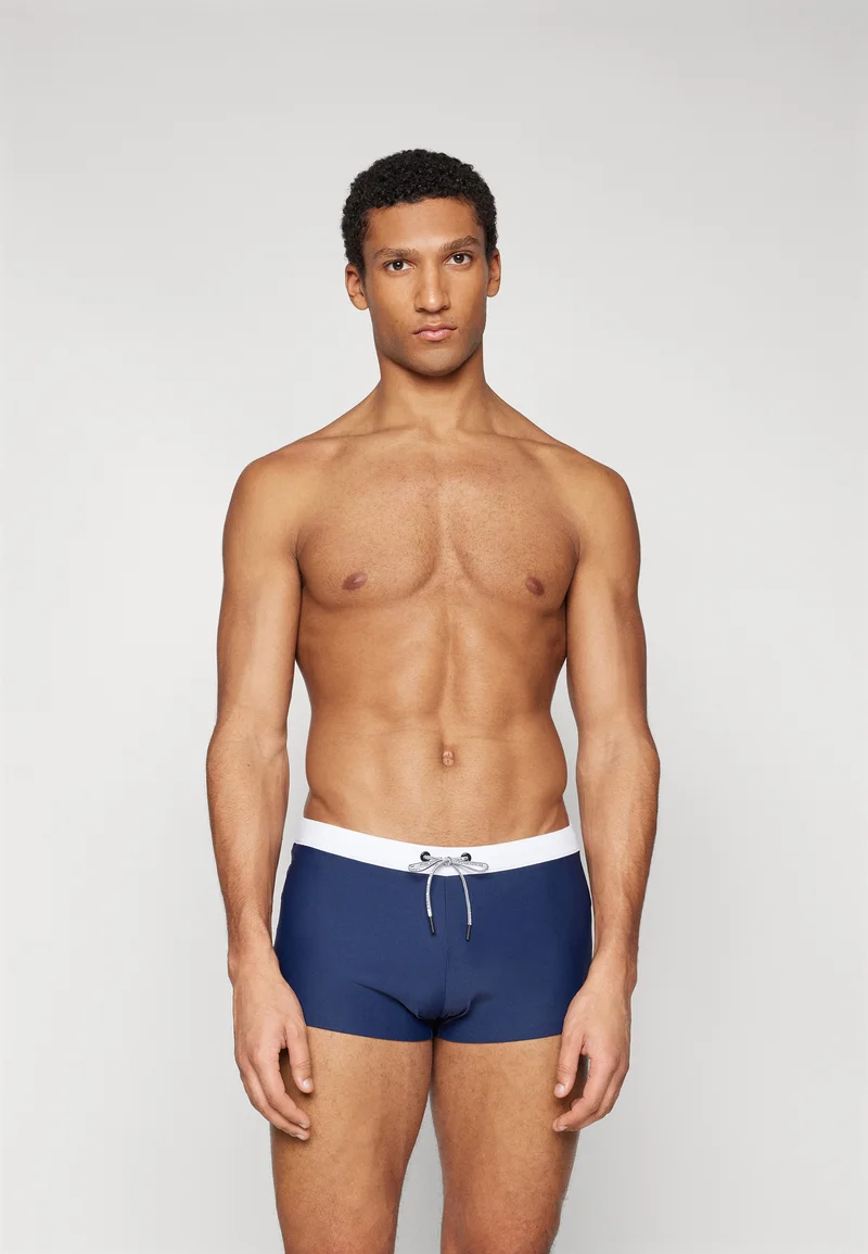 Outlet on Sale Ron Dorff SWIM BOXER TRUNKS - Swimming trunks navy Clothing Swimwear Swim trunks Briefs