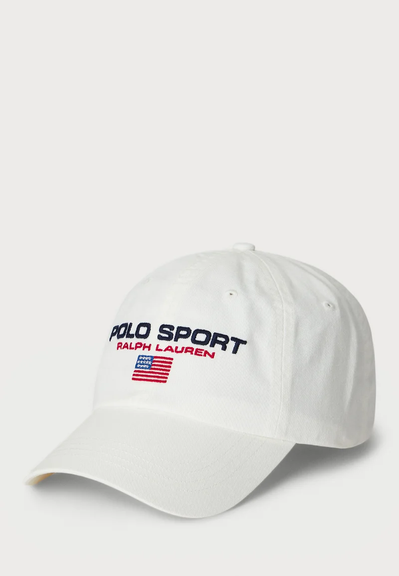 official authorized store Polo Ralph Lauren POLO SPORT TWILL BALL CAP UNISEX - Cap clubhouse cream Accessories Beanies, hats & caps Caps