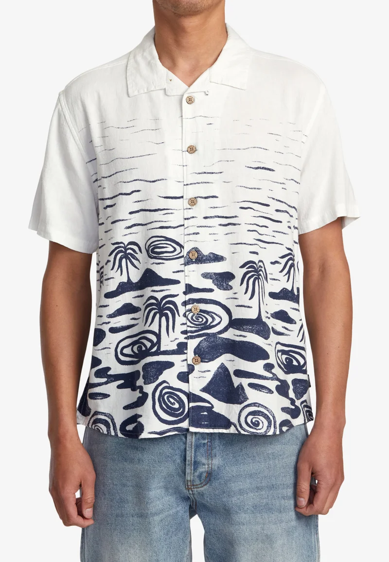 genuine RVCA Shirt - nat Clothing Sale Shirts Business Shirts