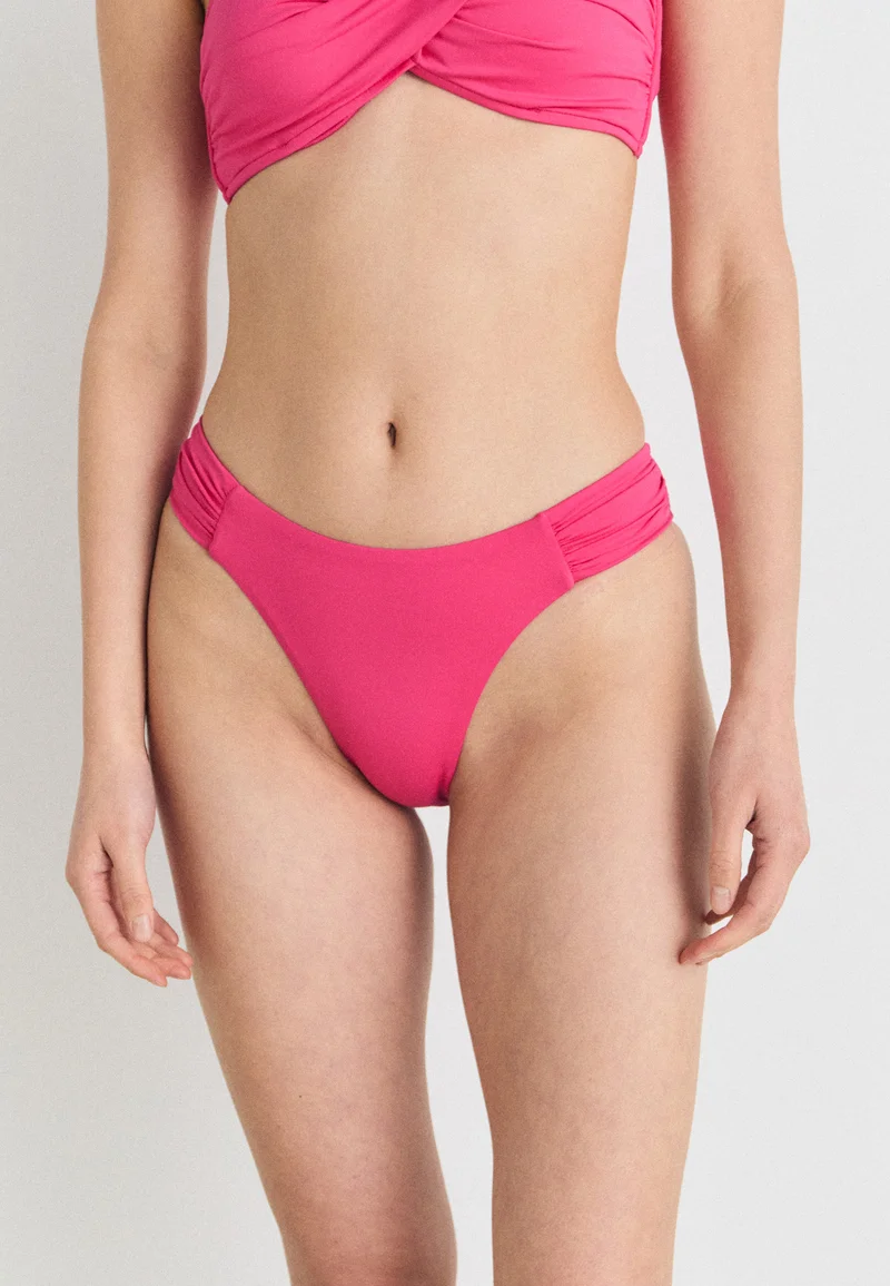 100% High Quality Seafolly COLLECTIVE HIGH LEG RUCHED SIDE - Bikini bottoms raspberry Clothing Swimwear Bikinis Bikini sets