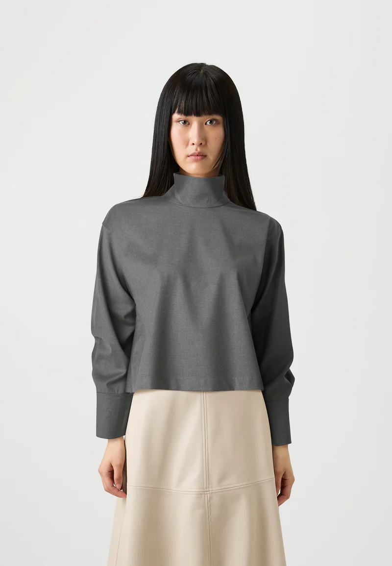catalogo 2nd Day FRANCISCA CLASSIC TAILORING - Blouse dark grey  Clothing Shirts & Blouses Blouses